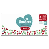 Pieluchy - Pampers Harmonie Baby Pieluchomajtki, rozmiar 4, 168 sztuk, 9kg-15kg - miniaturka - grafika 1