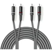 Kable - Kabel 2xRCA - 2xRCA NEDIS 3 m - miniaturka - grafika 1