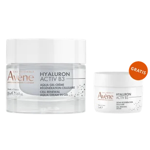 Avene Hyaluron Activ B3, krem-żel odbudowujący komórki, 50 ml + krem odbudowujący komórki, 7 ml gratis - Zestawy kosmetyków damskich - miniaturka - grafika 1