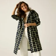 Kurtki i kamizelki sportowe damskie - Regatta Orla Kiely Kurtka damska przeciwdeszczowa Longer Beżowy, Rozmiar: 38 - miniaturka - grafika 1