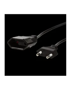 Przedłużacz kabla zasilającego LogiLink CP124 Euro CEE 7/16 czarny 3m - Kable komputerowe i do monitorów - miniaturka - grafika 1