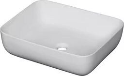 Umywalka ceramiczna POLA biała - Umywalki - miniaturka - grafika 1