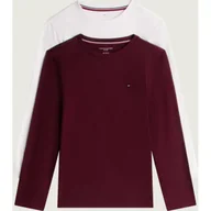 Bluzy dla dziewczynek - Tommy Hilfiger Longsleeve 2-pack Regular Fit - miniaturka - grafika 1