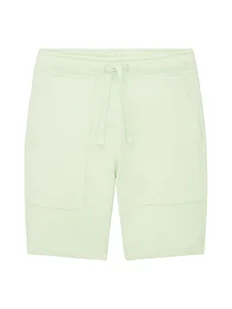 TOM TAILOR Chłopięce dziecięce szorty dresowe z kieszeniami, 31093 - Fresh Apple Lime Green, 140 - Spodenki damskie - miniaturka - grafika 1