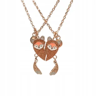 Zestaw dwóch naszyjników dla przyjaciół Liski BFF - Biżuteria dla dzieci - miniaturka - grafika 1