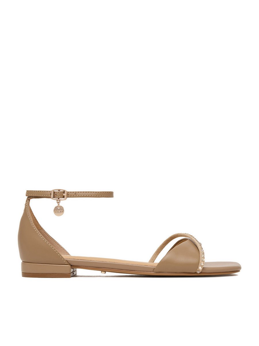 Mexx Sandały Damskie Beżowy MEXX-EO-CD25-185-1 Beżowy