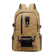 Plecaki - Męski plecak miejski plecak biznesowy plecak codzienny Grendy brązowy - miniaturka - grafika 1