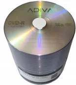 Nośniki danych - Adiva Adiva DVD-R 4.7GB 16x szpindel 50 0117 - miniaturka - grafika 1