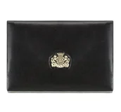 Biżuteria - akcesoria - Etui na dokumenty ze skóry naturalnej czarne - miniaturka - grafika 1