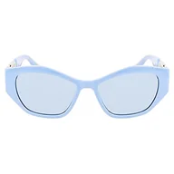 Okulary przeciwsłoneczne - KARL LAGERFELD Kl6086s Okulary przeciwsłoneczne, Azur, 54 Kobiety, Azur, 54 - miniaturka - grafika 1