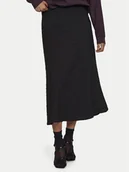 Spódnice - Vila Spódnica trapezowa Brietta 14102584 Czarny Regular Fit - miniaturka - grafika 1