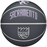 Koszykówka - Wilson NBA Team City Collector Sacramento Kings Ball WZ4016426ID, unisex, piłki do koszykówki, Szare - miniaturka - grafika 1