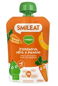 Dania dla dzieci - Smileat saszetka gruszka, marchewka, banan 6M+, BIO, 100 g - miniaturka - grafika 1
