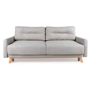 Jasnoszara sofa rozkładana Bonami Selection Pop - Sofy i kanapy - miniaturka - grafika 1