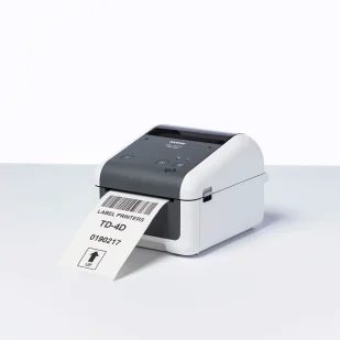 TD-4210D - Stacjonarna, termiczna, biurowa drukarka etykiet z szerokością do 118mm - Drukarki kart i etykiet - miniaturka - grafika 4