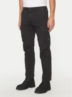 Spodnie męskie - Boss Spodnie materiałowe Sista-Cargo-4 50523137 Czarny Regular Fit - miniaturka - grafika 1