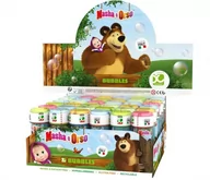 Bańki mydlane - Brimarex Bańki 60 ml - Masza i Niedźwiedź display 36 sztuk - miniaturka - grafika 1