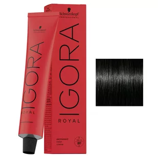 Schwarzkopf Igora Royal, profesjonalna farba do wosw, 3-0, 60ml - Farby do włosów i szampony koloryzujące Schwarzkopf Igora Royal, profesjonalna farba do wosw, 3-0, 60ml - Farby do włosów i szampony koloryzujące - miniaturka - grafika 1