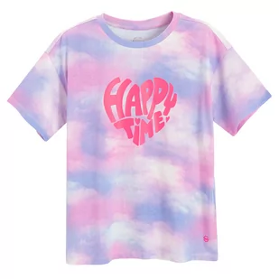 Cool Club, T-shirt dziewczęcy, fioletowy - Koszulki dla dziewczynek - miniaturka - grafika 1