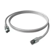 Kable miedziane - Kabel krosowy EasyLan FlexBoot Cat.6A, S/FTP, szary, 7,5 m - miniaturka - grafika 1