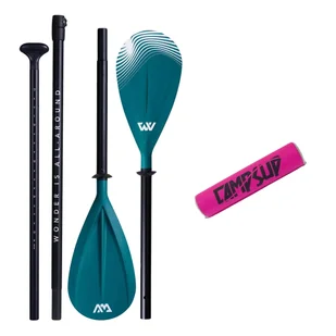 WIOSŁO DO DESKI SUP Kajakowe Aqua Marina DUAL-TECH 2W1 2024 z BOJKĄ Różową - Pływanie - miniaturka - grafika 1