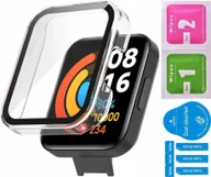 Akcesoria do smartwatchy - Etui Case Bumper Futerał Szkło 2W1 Do Xiaomi Redmi Watch 2 Lite Horloge - miniaturka - grafika 1