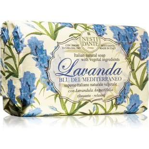 Nesti Dante Lavanda Blu del Mediterraneo mydło naturalne 150 g - Mydła - miniaturka - grafika 1