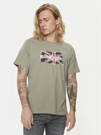 Koszulki męskie - Pepe Jeans T-Shirt Clag PM509384 Zielony Regular Fit - miniaturka - grafika 1