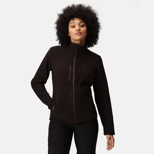 Regatta Professional Damski Polar z Suwakiem Honestly Made Czarny, Rozmiar: 38 - Bluzy damskie - miniaturka - grafika 1