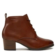 Botki damskie - Botki Tamaris 1-25131-43 Brązowy - miniaturka - grafika 1