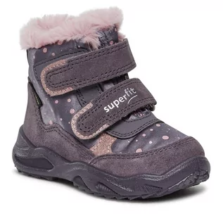 Buty dla dziewczynek - Śniegowce Superfit GORE-TEX 1-009226-8510 M Purplec/Rose - grafika 1
