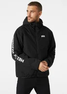 Kurtki męskie - Męska kurtka przejściowa Helly Hansen Ervik Insulated Rain Jacket - czarna - HELLY HANSEN - miniaturka - grafika 1