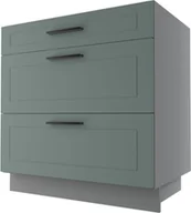 Meble kuchenne - Bergamo Szafka Dolna D3M/80 Metabox Miętowy Mat - miniaturka - grafika 1
