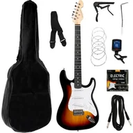 Gitary elektryczne - Gitara elektryczna MUSICMATE ME-02 SunsetRiff - miniaturka - grafika 1