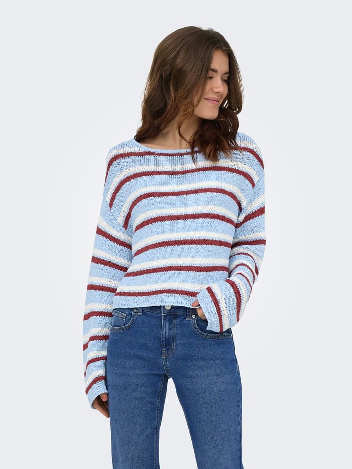 ONLY Sweter w kolorze błękitnym