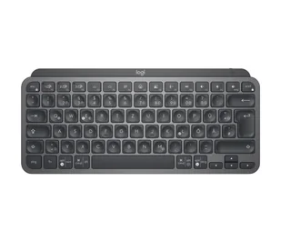 Logitech Mx Keys Mini For Business klawiatura Biuro RF Wireless + Bluetooth QWERTZ Niemiecki Grafitowy  920-010597 - Klawiatury - miniaturka - grafika 1