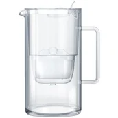 Dzbanki filtrujące - Dzbanek filtrujący AQUAPHOR Glass Szary + wkład Maxfor+ MG - miniaturka - grafika 1