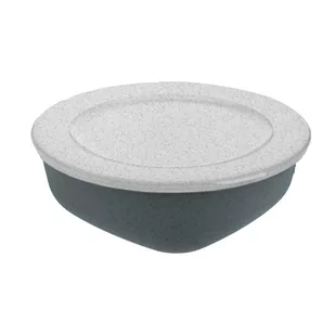 Koziol Pojemnik Connect Organic 1,3 l ciemnoszary z pokrywką 3275673 - Pojemniki kuchenne - miniaturka - grafika 1