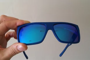 Okulary  Neon Ride (black/blue) - Okulary sportowe - miniaturka - grafika 2