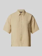 Koszule damskie - Bluzka koszulowa z kieszenią na piersi model ‘MILANO’ - miniaturka - grafika 1