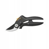 Pozostałe narzędzia ogrodowe - Fiskars PowerLever secateurs Bypass P56 black orange - miniaturka - grafika 1
