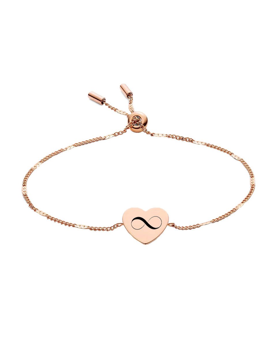 Bransoletka damska SERCE regulowana GRAWER kolory