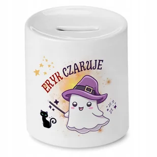 Skarbonka 330 ml Dla Eryka Syna Dziecka Prezent z Nadrukiem ze Zdjęciem + Opakowanie na prezent (wzór 01) - Skarbonki - miniaturka - grafika 1