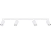 Lampy sufitowe - Sollux SL.1546 - Oświetlenie punktowe KARBON 4xGU10/10W/230V biały - miniaturka - grafika 1