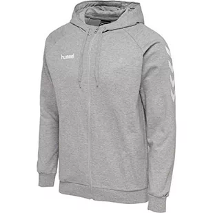 Hummel HMLGO męska bluza z kapturem, szary, xxl - Bluzy męskie - miniaturka - grafika 1