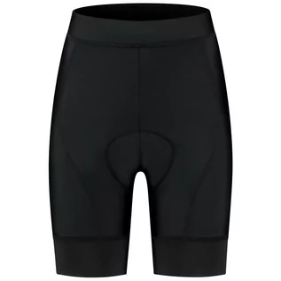 Spodnie sportowe damskie - Spodenki rowerowe Rogelli Essential II z wkładką żelową, damskie, czarne - grafika 1