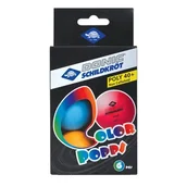 Tenis stołowy - Donic Schildkröt COLOUR POPPS 649015 piłeczki do tenisa stołowego, kolorowe, jeden rozmiar, pakowane po 6 sztuk 649015 - miniaturka - grafika 1