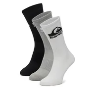 Skarpetki męskie - Skarpety Quiksilver AS_QUIKSILVER_101W_SS25 (3-PACK) Biały - miniaturka - grafika 1