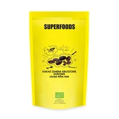Kakao i czekolada - Bio Planet seria SUPERFOODS KAKAO ZIARNA KRUSZONE SUROWE BIO 600 g - BP-5907738155727 - miniaturka - grafika 1