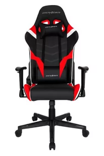 Krzesło gamingowe DXRacer Seria Progress czarno-czerwono-białe - Fotele gamingowe - miniaturka - grafika 1